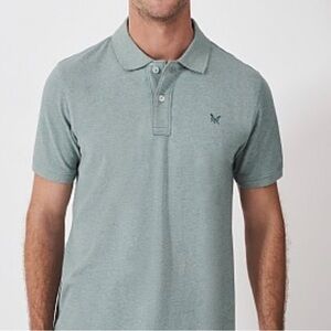 American Eagle Outfitters Sage Polo Shirt